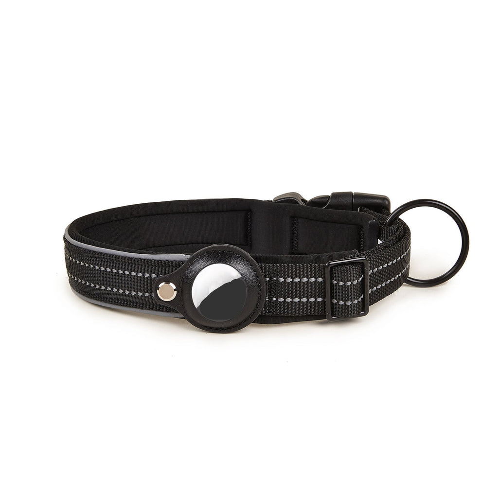 Adjustable GPS Tracker Dog Collar – Nylon Tracking Collar for Dogs