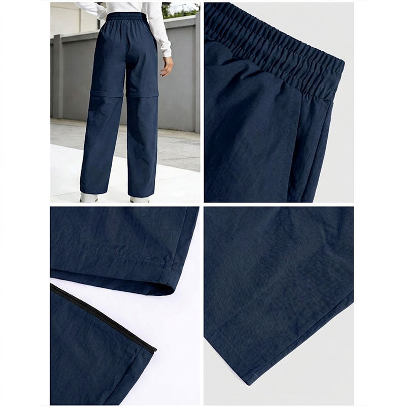 Women's Convertible Hiking Pants – Waterproof Zip-Off Cargo