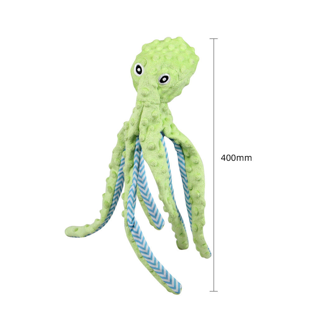 Squeaky Octopus Dog Toy
