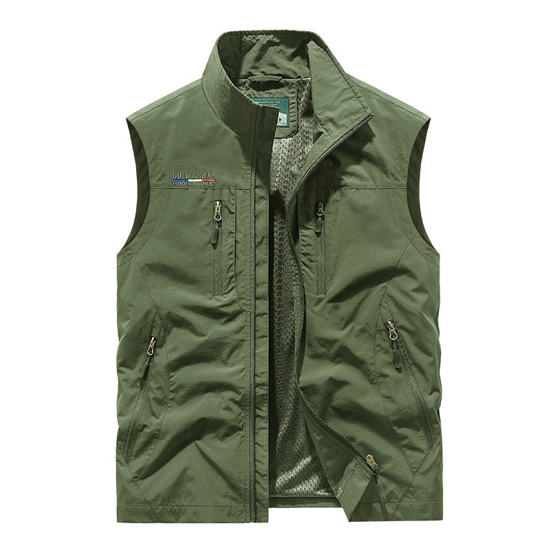 Outdoor Fishing Vest – Unisex Sleeveless Jacket
