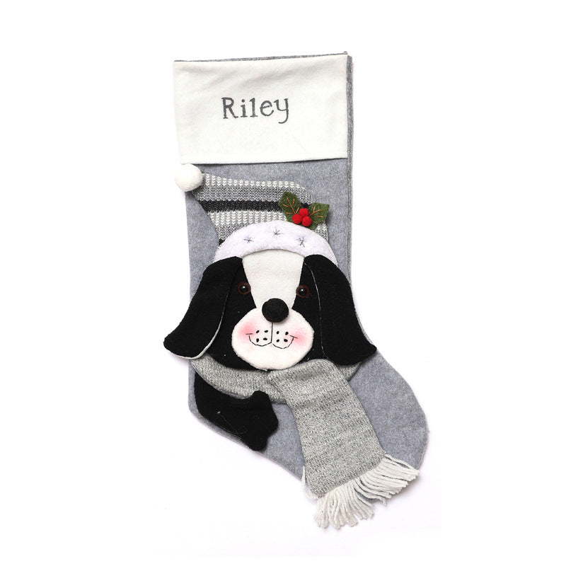 Christmas Pet Stocking Gift Bags – Penguin, Dog & Cat Holiday Stockings