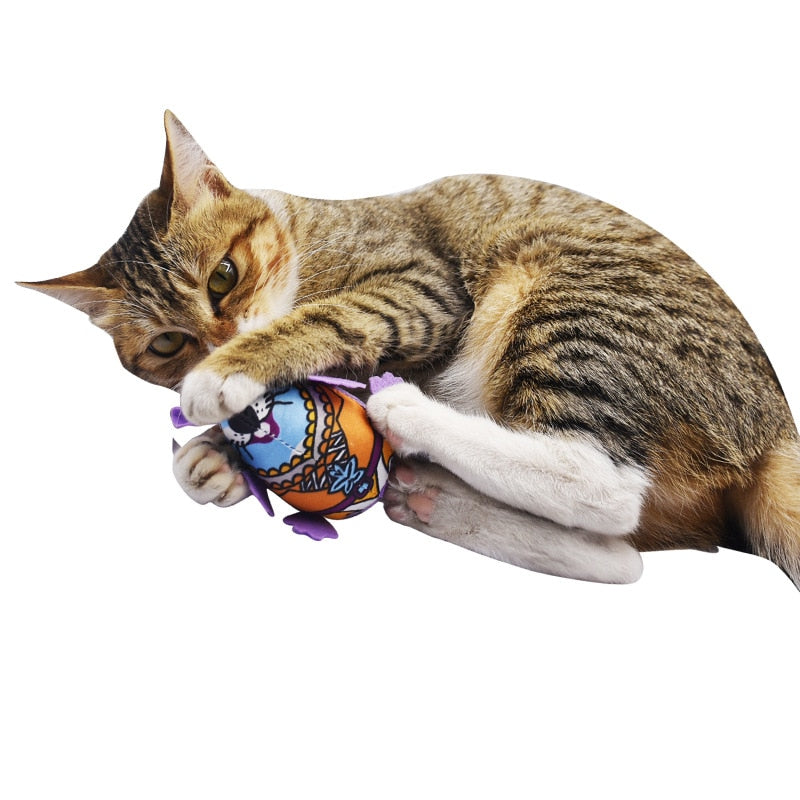 Catnip & Bell Mouse Cat Toy | Interactive Plush Mice for Cats & Kittens