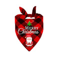 Christmas pet bandana scarf for dogs and cats - holiday neckerchief