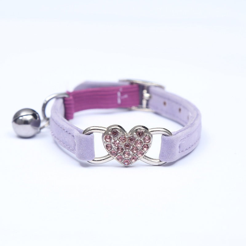 Diamond Bell Cat Collar
