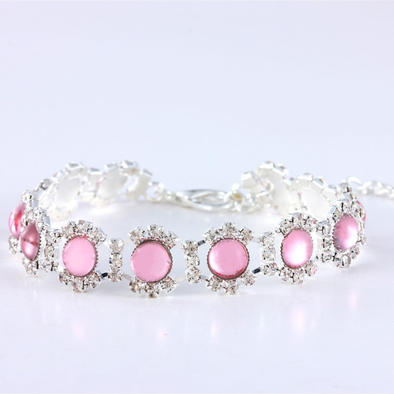 Cat Pearl Rhinestone Necklace Collar