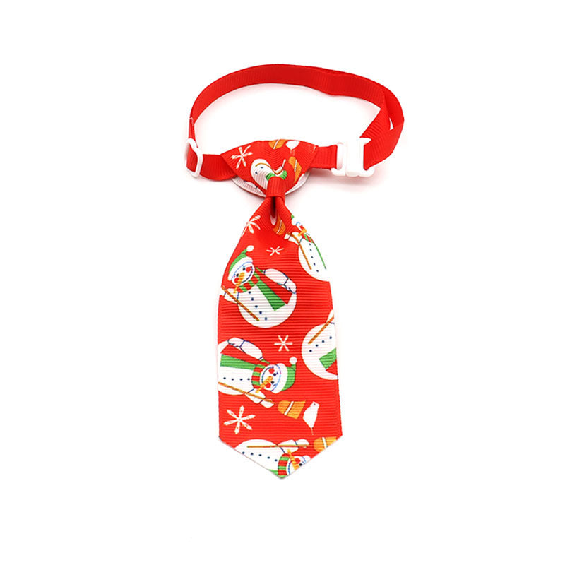 Christmas Dog Tie