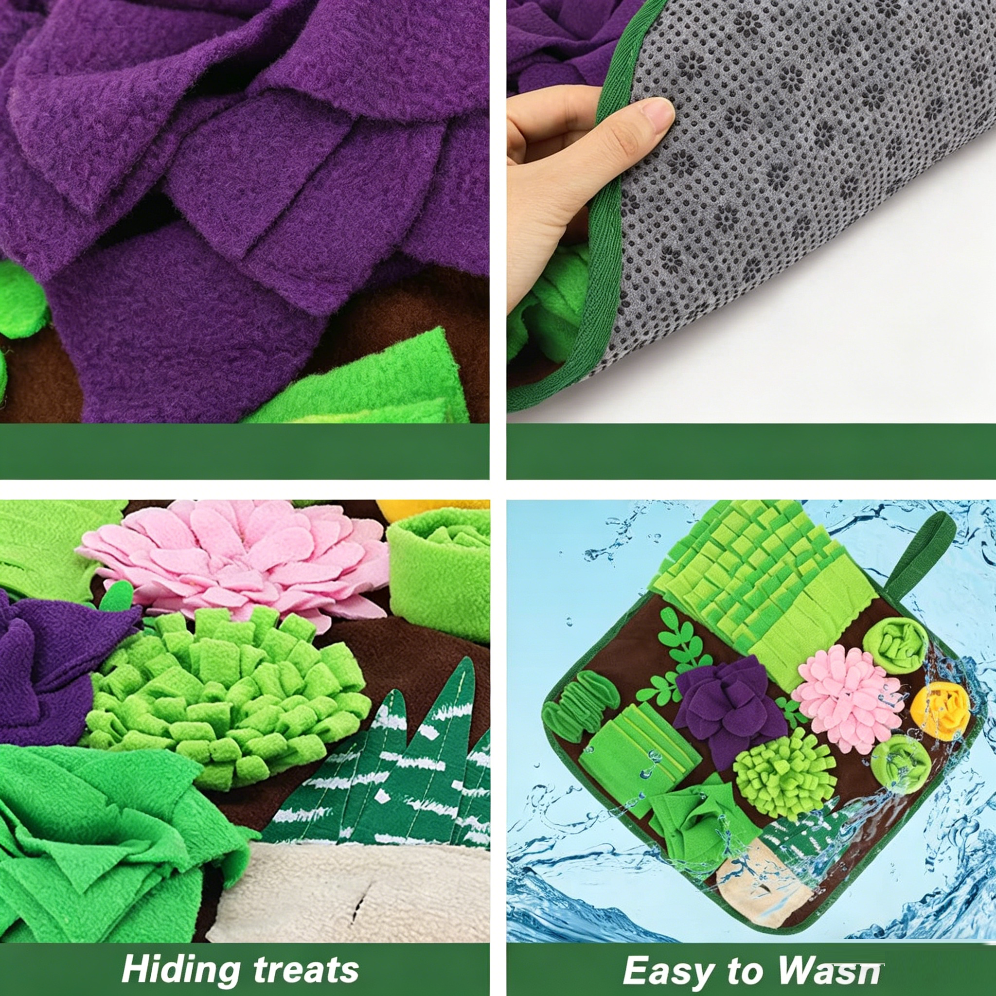 Pet snuffle mat slow food feeder