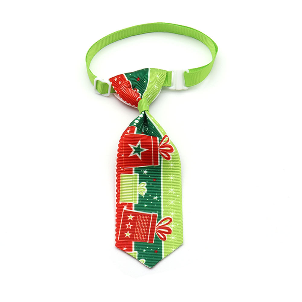 Christmas Dog Tie