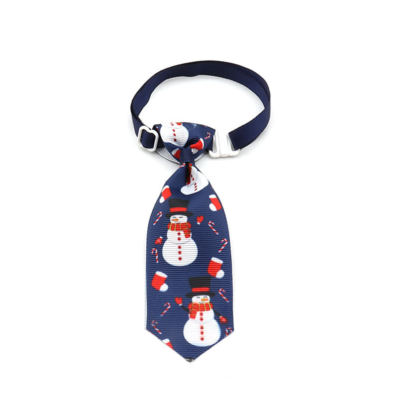 Christmas Dog Tie