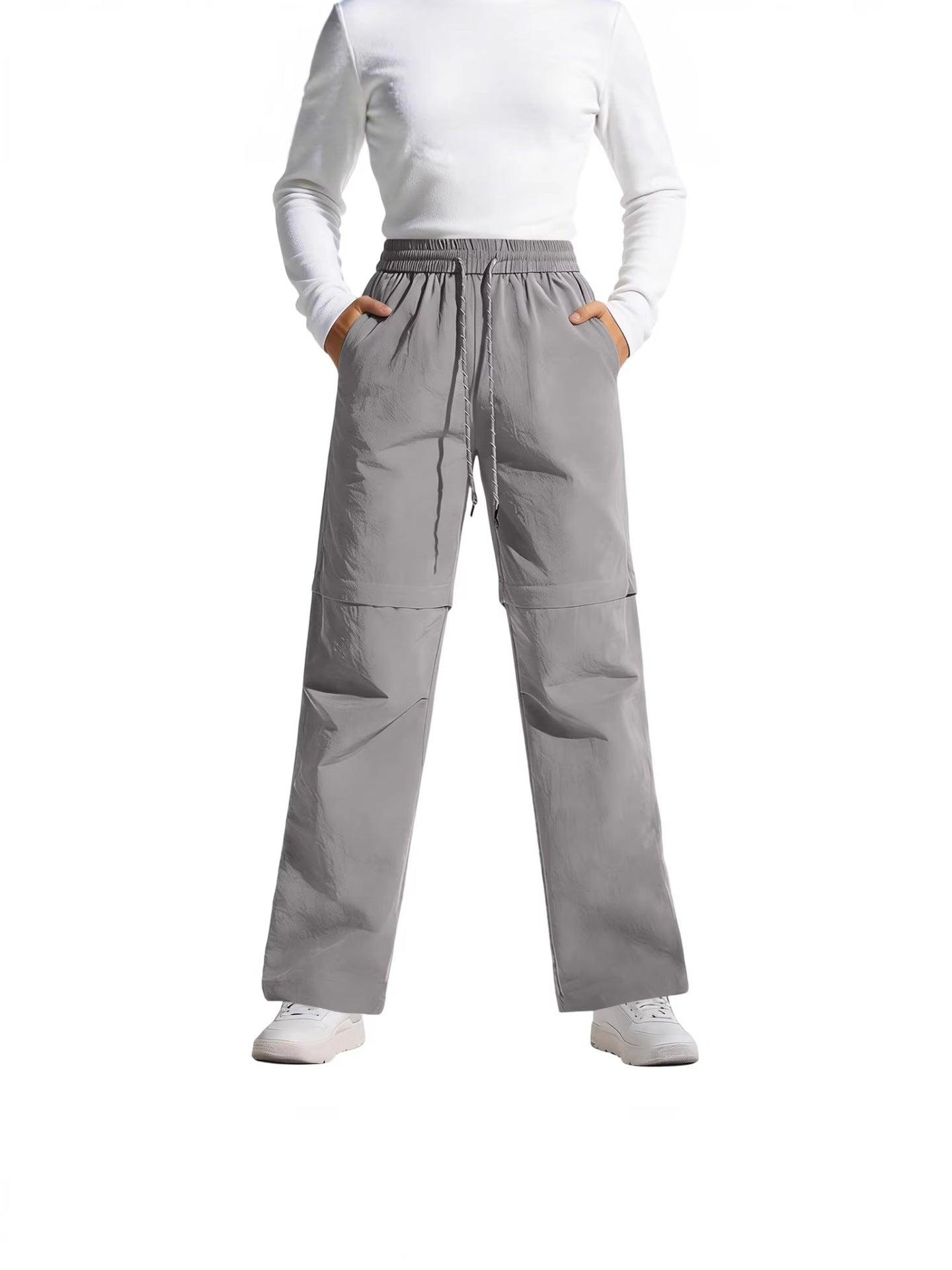 Women's Convertible Hiking Pants – Waterproof Zip-Off Cargo