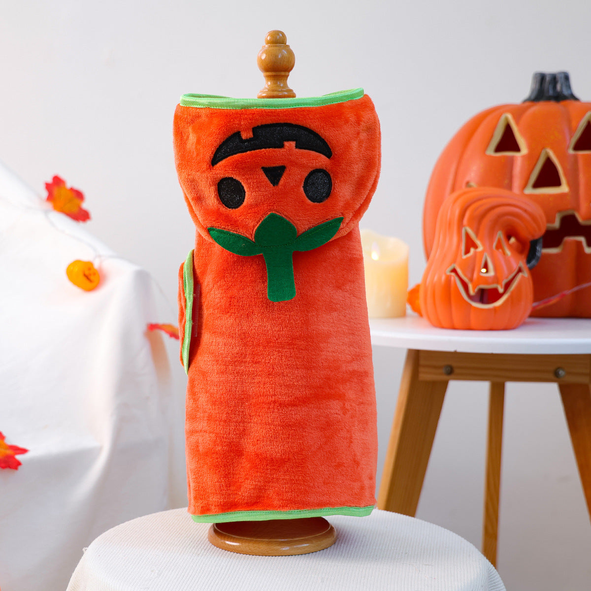 Pet Halloween Costume Robe | Ghost, Pumpkin & Zombie Dog & Cat Sleepwear