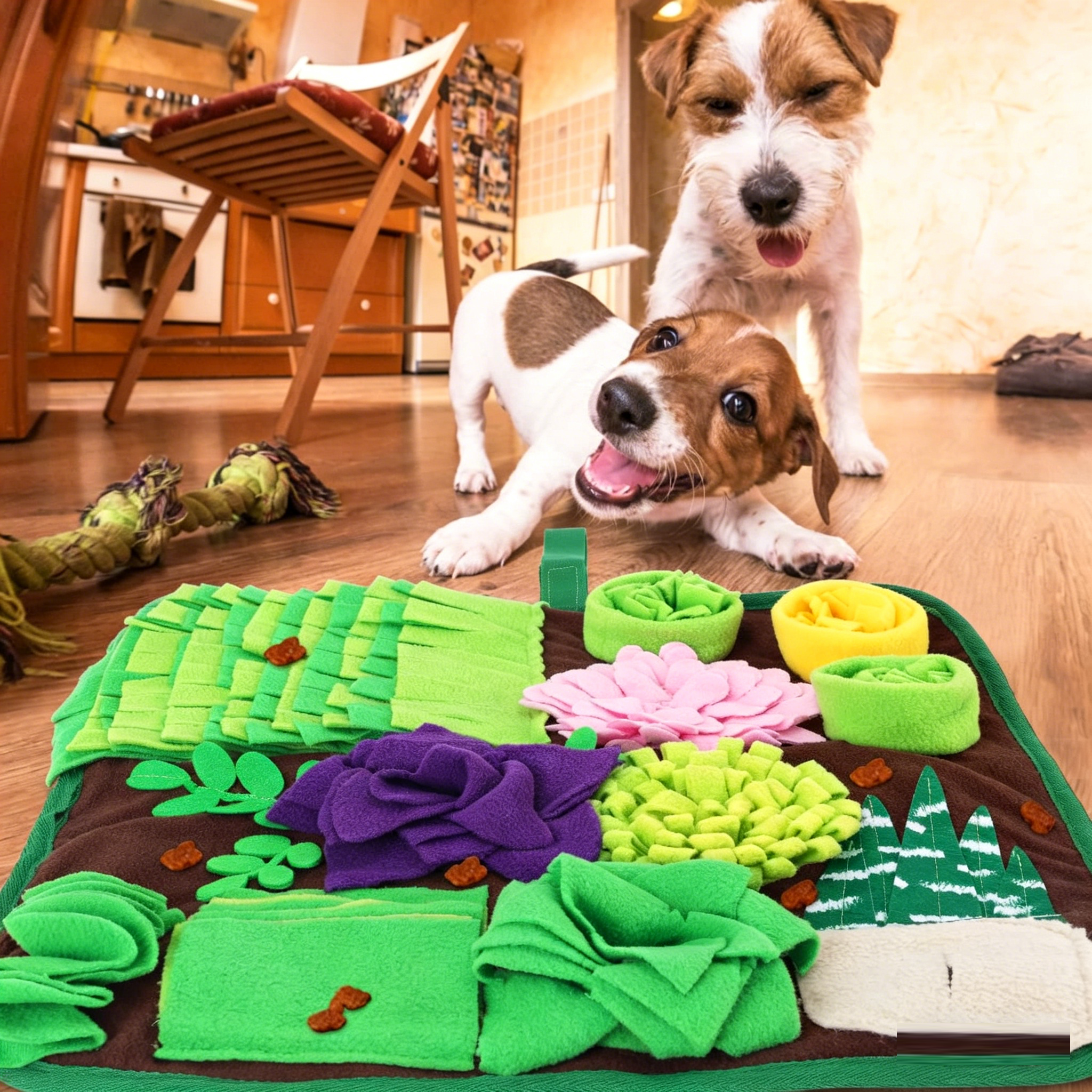 Pet snuffle mat slow food feeder