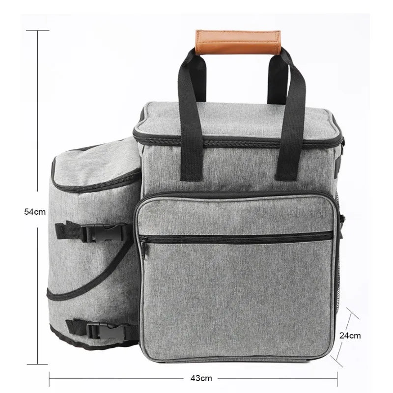 Pet Travel Organizer Bag — Airline-Approved Weekend Tote for Dogs & Cats