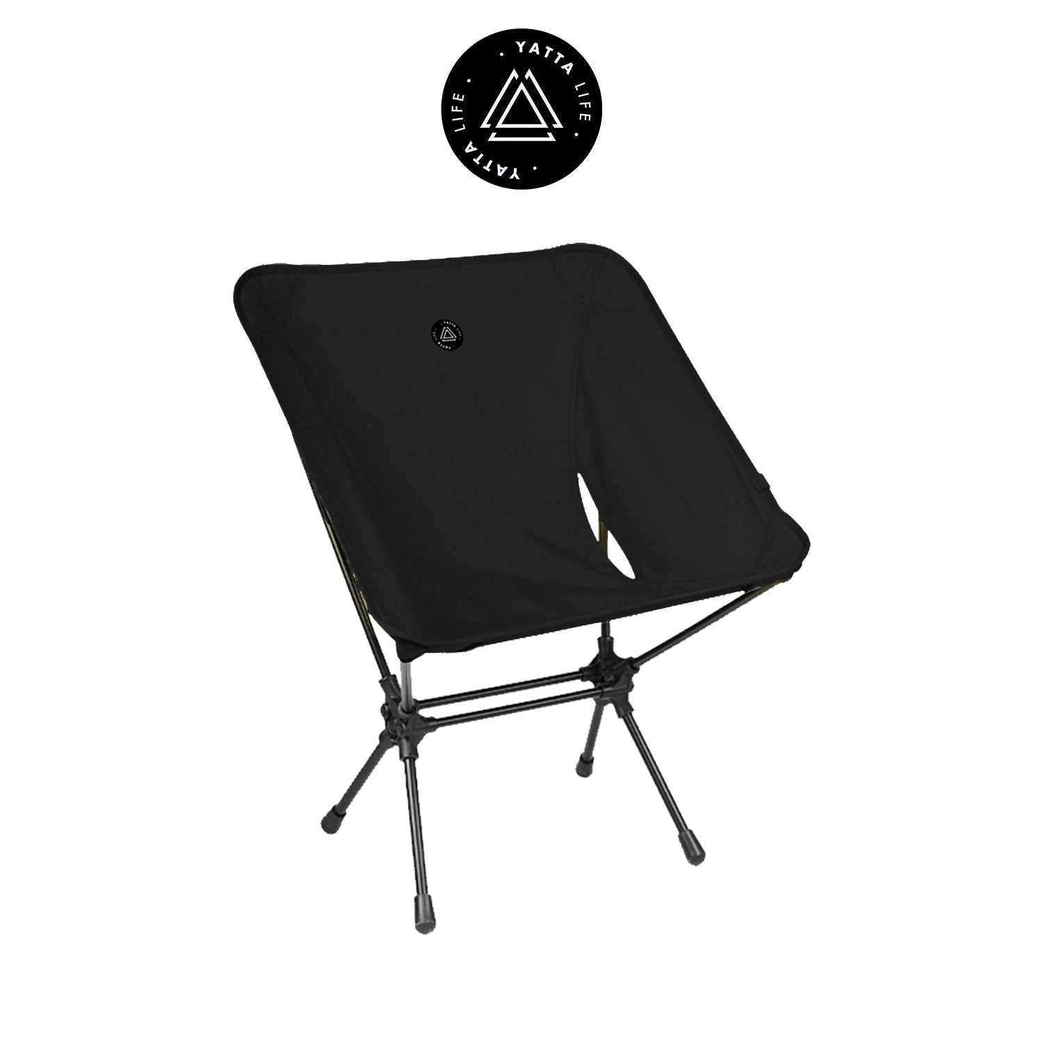 Yatta Life ultralight folding camping chair with storage pouch - [Black / Army Green / Khaki]