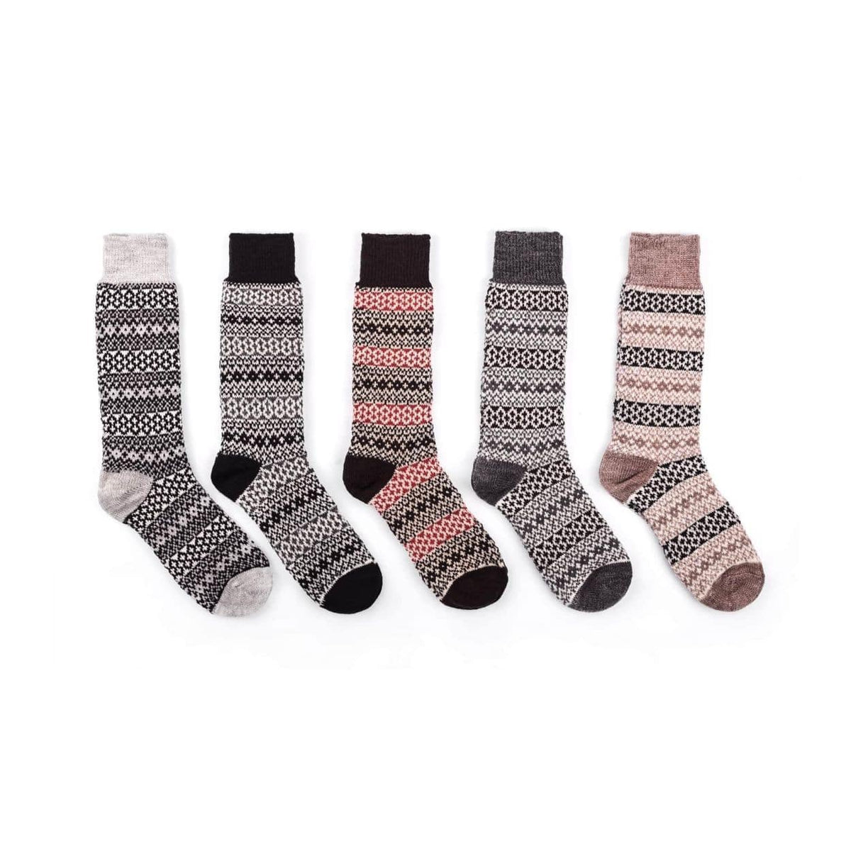Nordic Wools Merino Wool PERFORM™ Torsten hiking socks 5-pair gift box - unisex