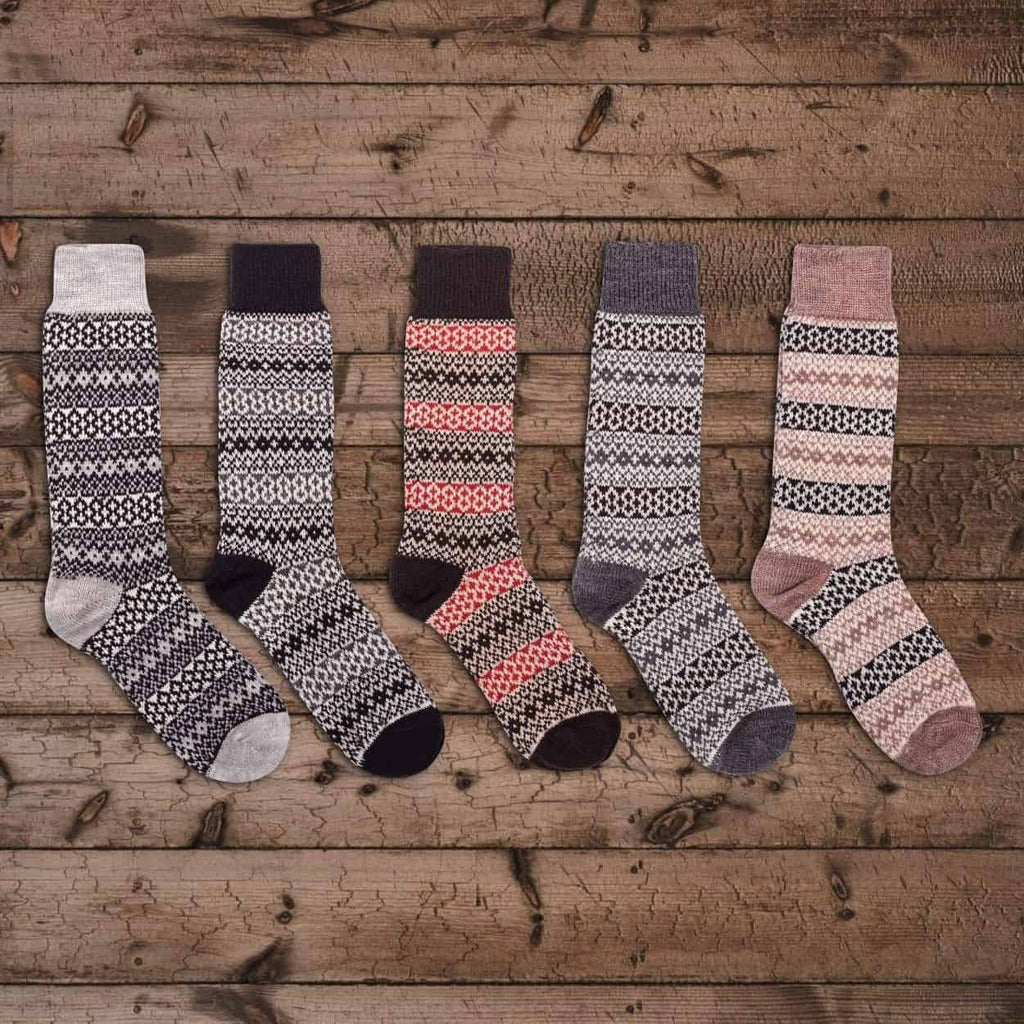 Nordic Wools Merino Wool PERFORM™ Torsten hiking socks 5-pair gift box - unisex