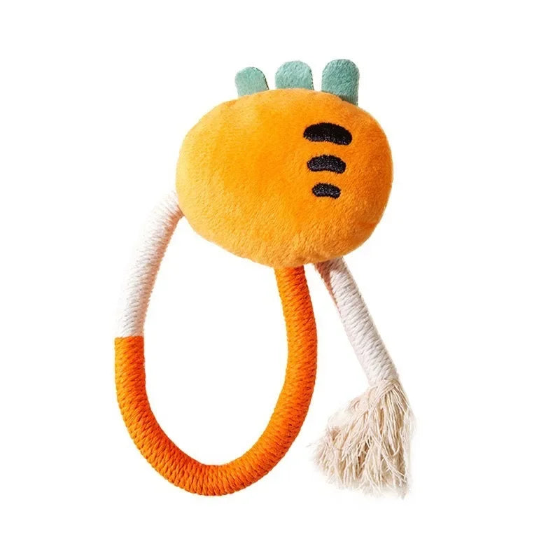 Novelty Plush Cat Toys – Crocodile, Cheese, Cloud & Carrot Designs
