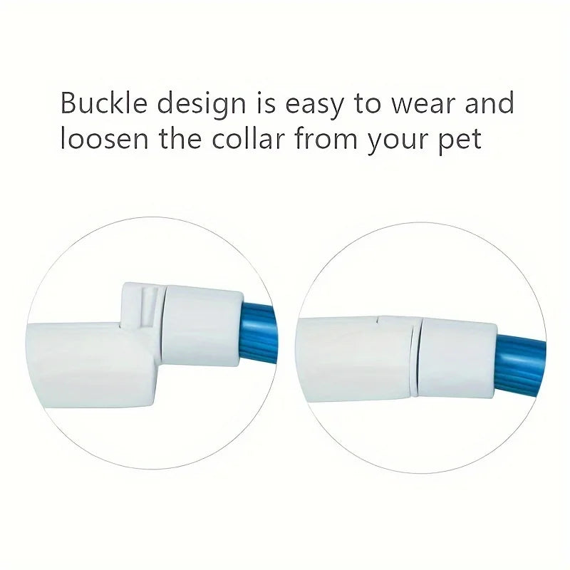 USB Rechargeable LED Light-Up Dog Collar – Night Safety Collar