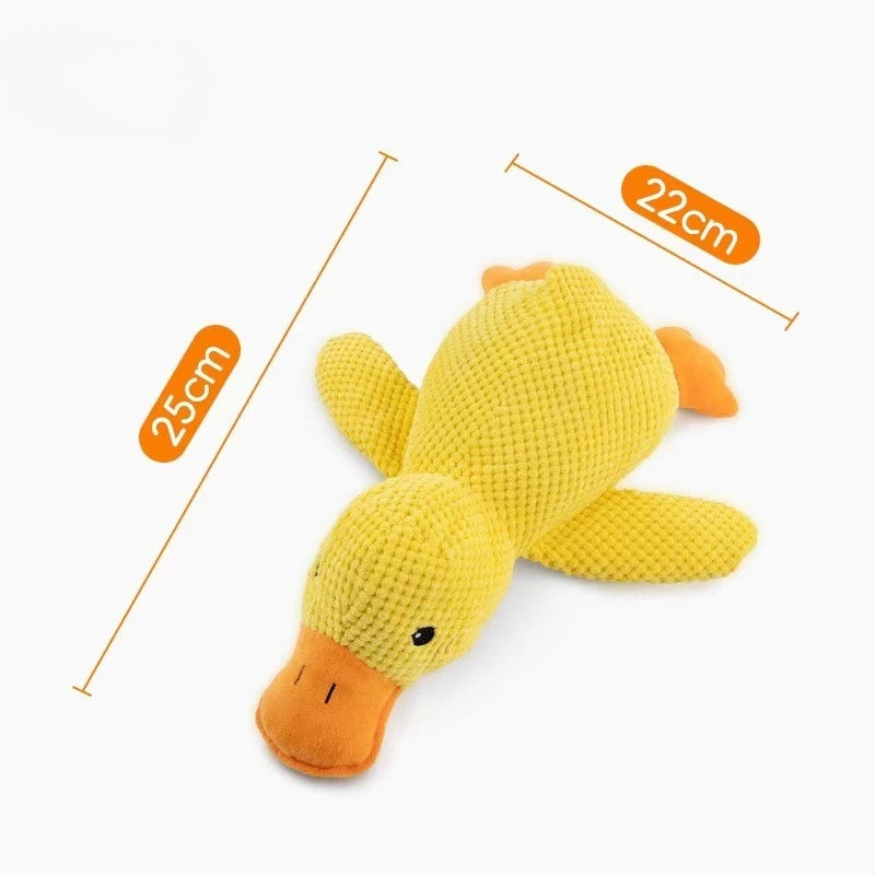 Squeaky Goose Plush Dog Toy – Crinkle & Squeak for Dogs