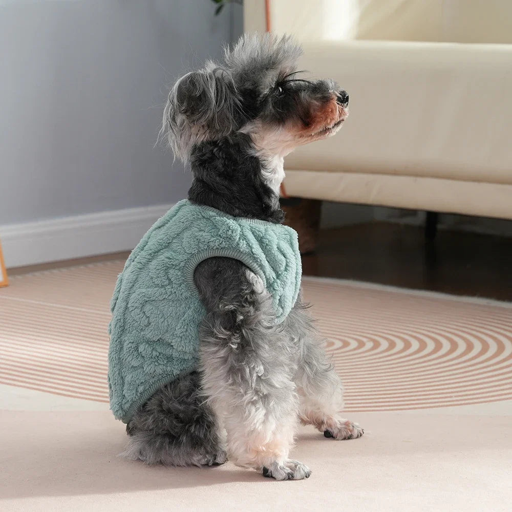 Fleece Sweater for Cats & Small Dogs – Warm Autumn Winter Pet Pullover