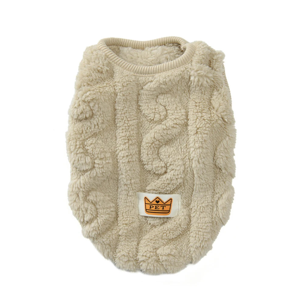 Fleece Sweater for Cats & Small Dogs – Warm Autumn Winter Pet Pullover