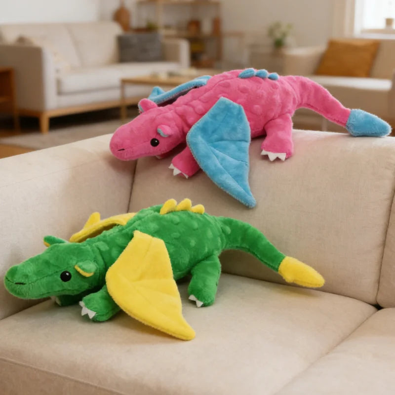 Roaring Wyvern Plush Dog Toy