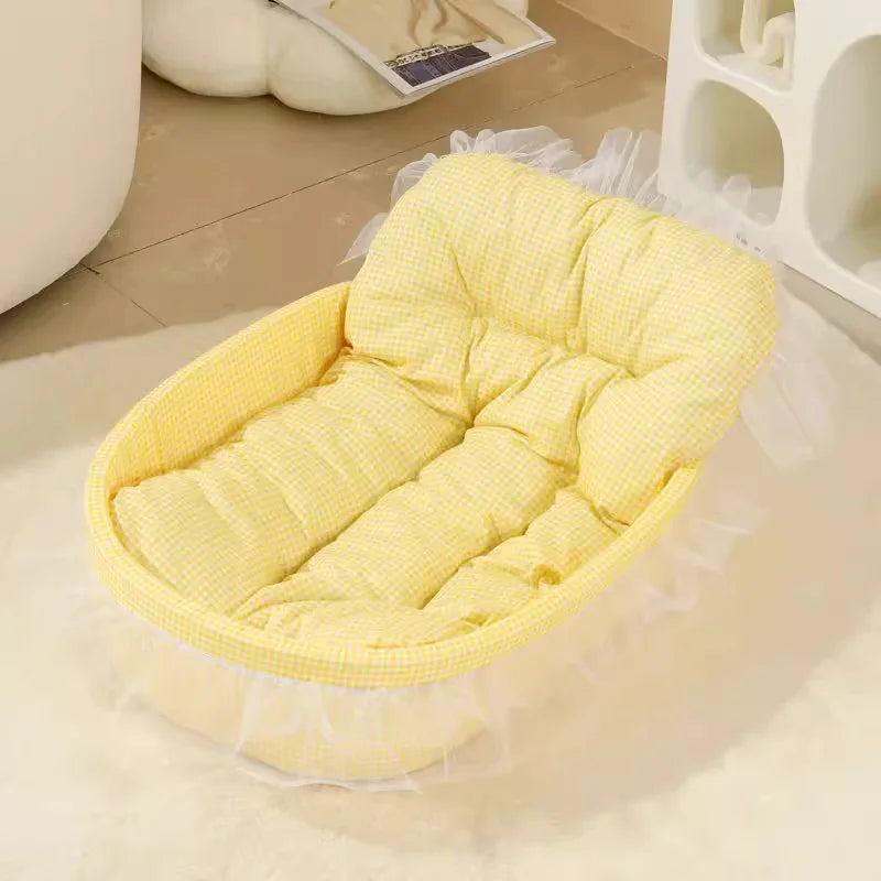 Princess Lace Pet Bed for Cats & Small Dogs
